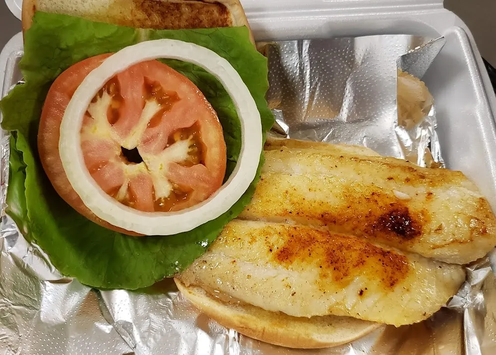 Grilled Grouper Sandwich