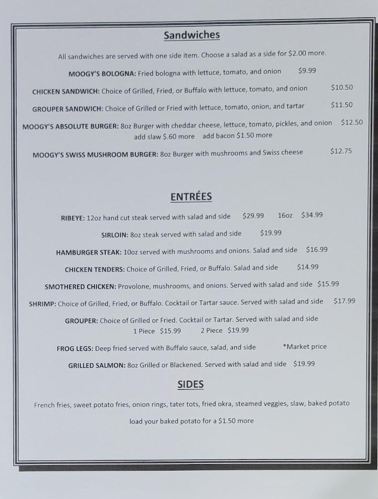 Mill Creek Gathering Place Menu image 2