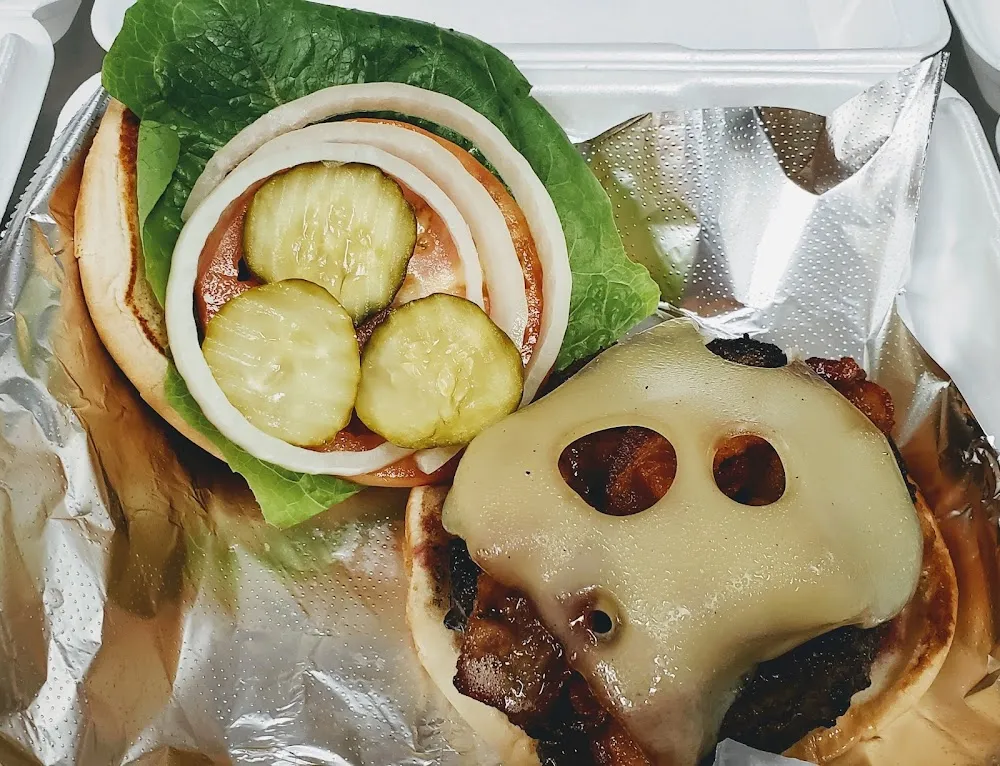 Swiss Bacon Burger